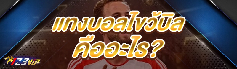 แทงบอลไขว้บิล คืออะไร?